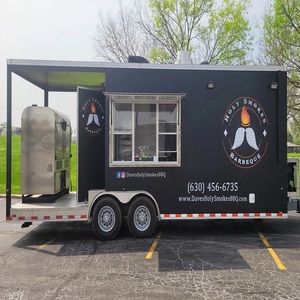 Fire <b>Grilled</b> <b>Bbq</b> Food Truck Designed For Professional Cooking Service And Memorable Customer Experiences - Product Image 1