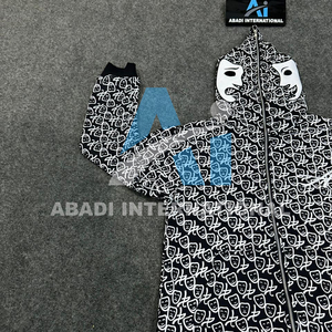 เสื้อฮู้ดดี้ผู้ชายผ้าฝ้าย 100% คุณภาพพรีเมียม สีดำ พิมพ์ลายสกรีน ซิปหน้า ดีไซน์สวยที่สุด แบรนด์ Asali - Product Image 5