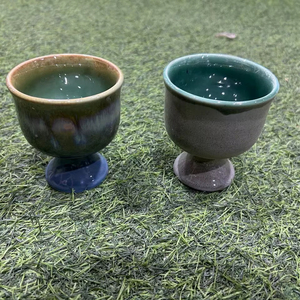 Bol de service en céramique blanc et noir, motif imprimé, fait main, émaillé, profond, compatible lave-vaisselle, écologique, durable, pour les fêtes, lot de 2 - Product Image 1