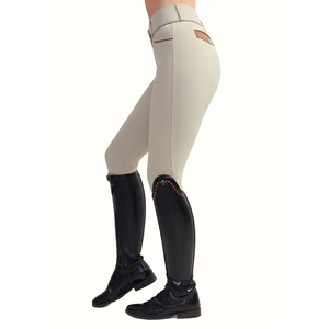 Pantalon d'équitation Jodhpur extensible 4 directions de haute qualité, leggings, collants, vêtements d'équitation, tissu technique, toucher doux - Product Image 5
