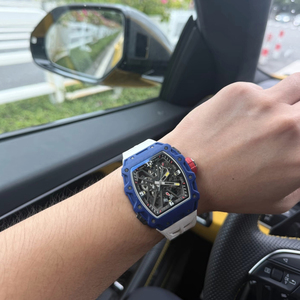 Montre pour homme PS Factory, bracelet en acier inoxydable, haute qualité, sport, mode, boîtier en acier inoxydable 43 mm, étanche 50 m, aiguilles - Product Image 1