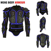 Veste de protection dorsale CE Niveau 2 pour motard hivernal, protection de la colonne vertébrale, des épaules et des coudes, 100 % coton, grandes tailles