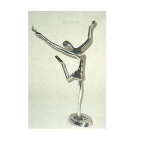 Figurine de haute qualité Sculpture Figurine en aluminium avec miroir Sculpture polonaise pour la maison couloir décoration Table Top Sculptures - Product Image 4