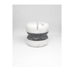 Expositor de Tarjetas de Diseño Especial en Mármol Gris y Blanco, Artículos Decorativos para el Hogar, Más Vendidos - Product Image 1