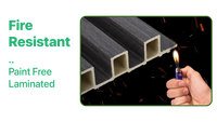 Paneles de Revestimiento de Pared de Diseño Europeo Moderno con Ranuras de WPC, Impermeables, Insonorizados, Ignífugos, para Uso Comercial y Doméstico, Resistentes a la Humedad
