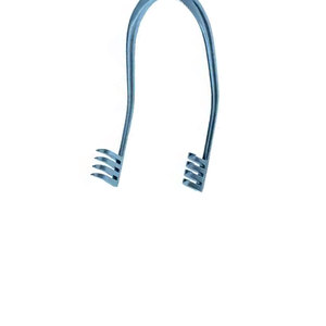 เครื่องมือถ่างไขสันหลัง Adson ขนาด 7 นิ้ว 4x4 ปลายทู่ ขนาด 23.5 มม. แขนงอแบบลึก ผลิตจากสแตนเลสสตีล คุณภาพสูง สำหรับศัลยกรรมประสาท ได้รับมาตรฐาน CE - Product Image 4