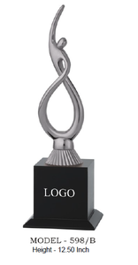 Golden Event Glass <b>Trophy</b> Personalized Award For Company Milestone Celebrations Corporate Achievement Recognition Rewards - Product Image 5