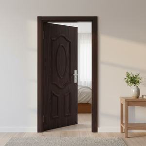 Puerta de Alta Durabilidad con Aislamiento Acústico, Acabado Minimalista, Superficie Lateral para Uso Exterior e Interior, Madera de Roble y Teca Premium para Villas - Product Image 2