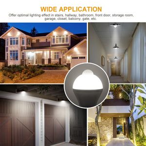 E27 9W/5W 1000LM 6500K LED <b>Sensor</b> <b>Light</b> Bulb Dusk to Dawn Automatic On/Off <b>Motion</b> Detector for <b>Indoor</b> & Outdoor Use - Product Image 6