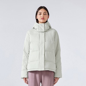 High Quality Women Winter Vintage Puffer <b>Jacket</b> Hooded Custom Made Long Sleeve Waterproof Windproof Zipper Print Latest - Product Image 1