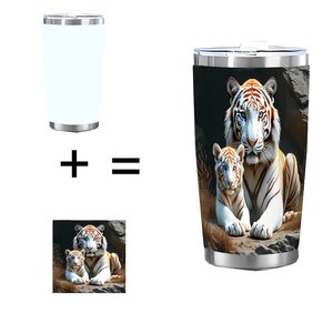 20oz Stainless Steel Tumbler Vacuum <b>Insulated</b> Leakproof Travel Mug Daily Use Commuter <b>Cup</b> - Product Image 1
