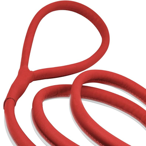 Competitive Price Leather Dog Leash Customized Color Leather Dog Leash Rivet Decoration Factory Made Leather Dog Leash - Product Image 6