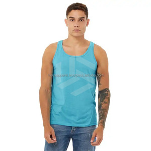 Camiseta sin mangas para hombre, corte muscular, moda de verano 2025, color liso, para gimnasio y entrenamiento, tallas grandes y altas - Product Image 4