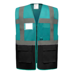 Gilet de sécurité réfléchissant fluorescent antistatique et imperméable de haute visibilité CRESTLINE INDUSTRY, vêtements de travail personnalisés de marque supérieure - Product Image 6