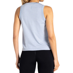 Camiseta Deportiva sin Costuras para Mujer, Tejido Elástico, Sin Mangas, Ajuste Atlético, para Yoga, Gimnasio, Entrenamiento, Venta al por Mayor - Product Image 4