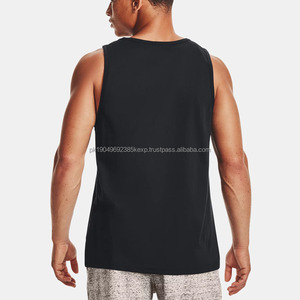 Camisetas sin Mangas con Logotipo Personalizado, 60% Algodón, 40% Poliéster, Camisetas Deportivas para Hombre, Gimnasio - Product Image 2
