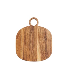 Planche à découper en bois de qualité supérieure, finition lisse, pour la préparation quotidienne des aliments, taille, forme et couleur personnalisables. - Product Image 1
