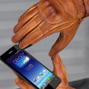 Best Selling Custom Size Waterproof Leather <b>Touchscreen</b> Motorbike Racing <b>Gloves</b> for Men-Comfortable - Product Image 3