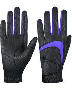 Guantes Ecuestres Unisex Cómodos de Alta Calidad, de Cuero, Ligeros, Antideslizantes, de Dedo Completo, Personalizados para Invierno - Product Image 2