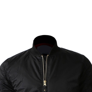 Custom Manufacturer High-Quality Trending <b>Letter</b> Embroidery Vintage Bomber <b>Jackets</b> Comfortable Breathable <b>Men</b> Bomber <b>Jackets</b> - Product Image 6