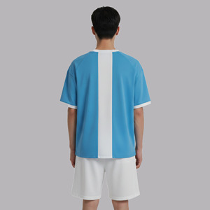 Nouvel Arrivage 2026 – Ensemble Court Été Écologique Respirant Grande Taille Streetwear Décontracté Sportswear Uni Personnalisable Sérigraphie - Product Image 5