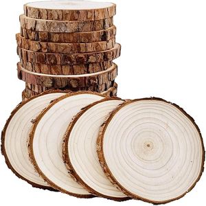 Juego de Posavasos Redondos de Madera con Soporte de Metal, Diseño Moderno, Apilables y Duraderos para Uso en el Hogar y la Oficina - Product Image 2