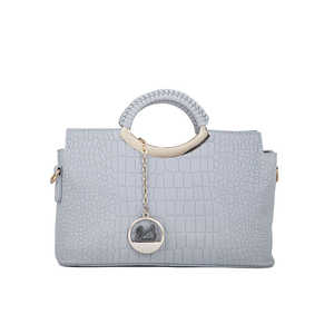 Sac à main de soirée formel gris pour femme P36163 - Product Image 3