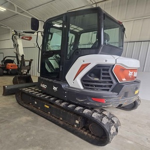 Excavadora de cadenas Bobcat E60: Con fiabilidad líder en la industria, eficiencia de combustible y motor de 120 kW. ¡Envío inmediato! - Product Image 3