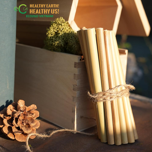 ECO2GO VIETNAM Tubo de Bambú Natural para Abejas, Material Hueco para Nidos, Hotel para Abejas y Casa para Insectos de Jardín al Aire Libre - Product Image 5