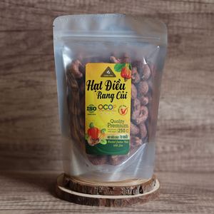 Roasted Organic Cashew <b>Nuts</b> Factory Direct Supply Vietnam Premium Stand Up Pouch Zipper Packaging W180 Wholesale Bulk 250g - Product Image 3
