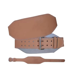 Hot <b>Sale</b> Professional Protection Unisex Quick Buckle <b>Weight</b> Lifting Belt Cowhide Leather Back Support Customized Sized Wholesale - Product Image 1