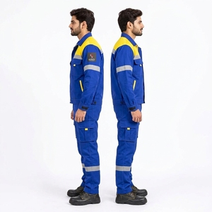 Uniforme de Seguridad, Ropa de Trabajo Profesional con Tiras Reflectantes, Construcción Duradera, Tela Transpirable, Ajuste Cómodo, Ropa de Trabajo - Product Image 3