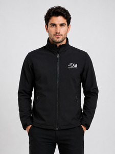 Custom Softshell Bomber <b>Jacket</b> for <b>Men</b> Women | Stand Waterproof Windproof 4-Way Stretch Fleece <b>Lined</b> Outdoor <b>Jacket</b> | OEM - Product Image 3