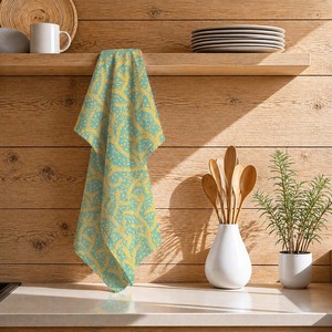 Nouvelle serviette de cuisine en coton jacquard à séchage rapide, écologique, avec un motif magnifique pour la cuisine, vente chaude - Product Image 1