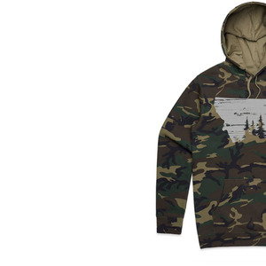 Sweat-shirt à capuche camouflage Real Tree, streetwear urbain, mode, pull-over, logo personnalisé, fournisseur OEM en gros - Product Image 3
