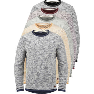 Sudadera de Forro Polar Texturizado de Alta Calidad para Hombre, Cuello Redondo, Hombros Caídos, Estampado, Unisex, Logotipo Personalizado, Ropa Deportiva Cortavientos - Product Image 5
