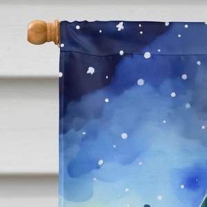 Bandera de Casa de Navidad de poliéster Multicolor grande, cartel de patio decorativo inglés, arte, manga de porche, poste, letreros de césped - Product Image 3