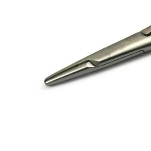 Portaagujas Mathieu de Acero Quirúrgico, Manual, T.C. Dorado, 200 mm, 20-422-200, Herramienta de Sutura de Precisión, Certificado CE, Hermann - Product Image 5