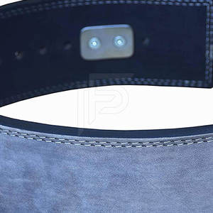 <b>Training</b> Lifting Gray Color <b>Weight</b> Lifting Leather Lever Pro Belt Protector <b>Weight</b> Lifting Lever Belt - Product Image 6