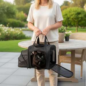 Borsa e Zaino Multifunzionale per Trasporto Animali Domestici, Design Portatile, Gabbia a Tracolla per Viaggi, Prodotto di Qualità Premium - Product Image 5