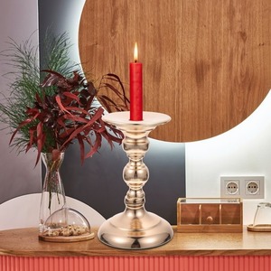 Support de bougie avec anneau texturé, résistant à la chaleur, décoration d'intérieur - Product Image 5