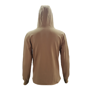 เสื้อฮู้ดซิป ¼  แบบสั่งทำพิเศษ พิมพ์ลายดิจิตอล ปักโลโก้  ผ้าสโตนวอช  ทรงโอเวอร์ไซส์  กันลม สำหรับผู้ชาย - Product Image 2