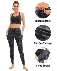 Legging de yoga professionnel pour femme, taille mi-haute, qualité supérieure, dernier design, motif uni, fermeture élastique à la taille - Product Image 5