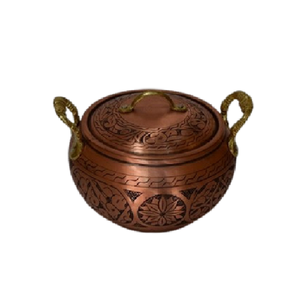 Fabricante de ollas metálicas, última llegada, olla para alimentos de diseño artesanal, clásica, elegante, cacerola metálica más vendida - Product Image 2