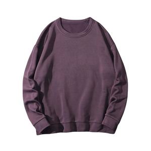 Sweat-shirt en tricot à manches longues pour homme, col rond, 100 % coton, idéal pour le printemps, l'automne et l'hiver – Personnalisable - Product Image 4