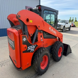 ขายส่งรถตักล้อยาง Kubota SSV75 ขนาดกะทัดรัด พร้อมอุปกรณ์ตักดินด้านหน้า เครื่องยนต์ ปั๊ม เกียร์บ็อกซ์ อะไหล่หลัก คุณภาพสูง ประสิทธิภาพเยี่ยม - Product Image 5