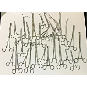 Pinzas Hemostáticas Reutilizables Surginexa de Alta Calidad con Certificación CE, Rectas y Curvas, Lote de 27 - Product Image 3