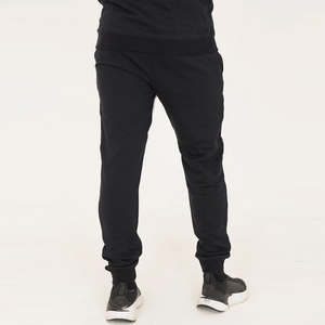 Ensemble de survêtement à capuche pour homme, noir et blanc, 2 pièces, sweat-shirt et pantalon décontractés - Product Image 3