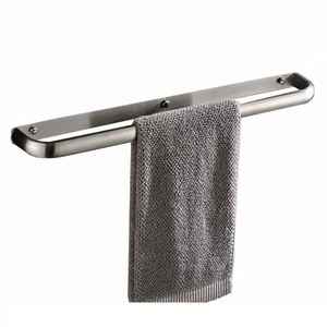 Deco Style Premium Waterproof Matte Black <b>Towel</b> Bar <b>Wall</b> <b>Mounted</b> Square Stainless Steel Bath <b>Rail</b> Classic Hand <b>Towel</b> Holder - Product Image 6
