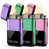 Briquet électronique coupe-vent rechargeable USB Type-C le plus vendu, prix d'usine en gros, allumage rapide pour cigarettes, conception à charge rapide